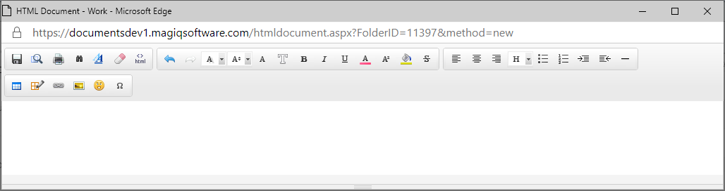 html document