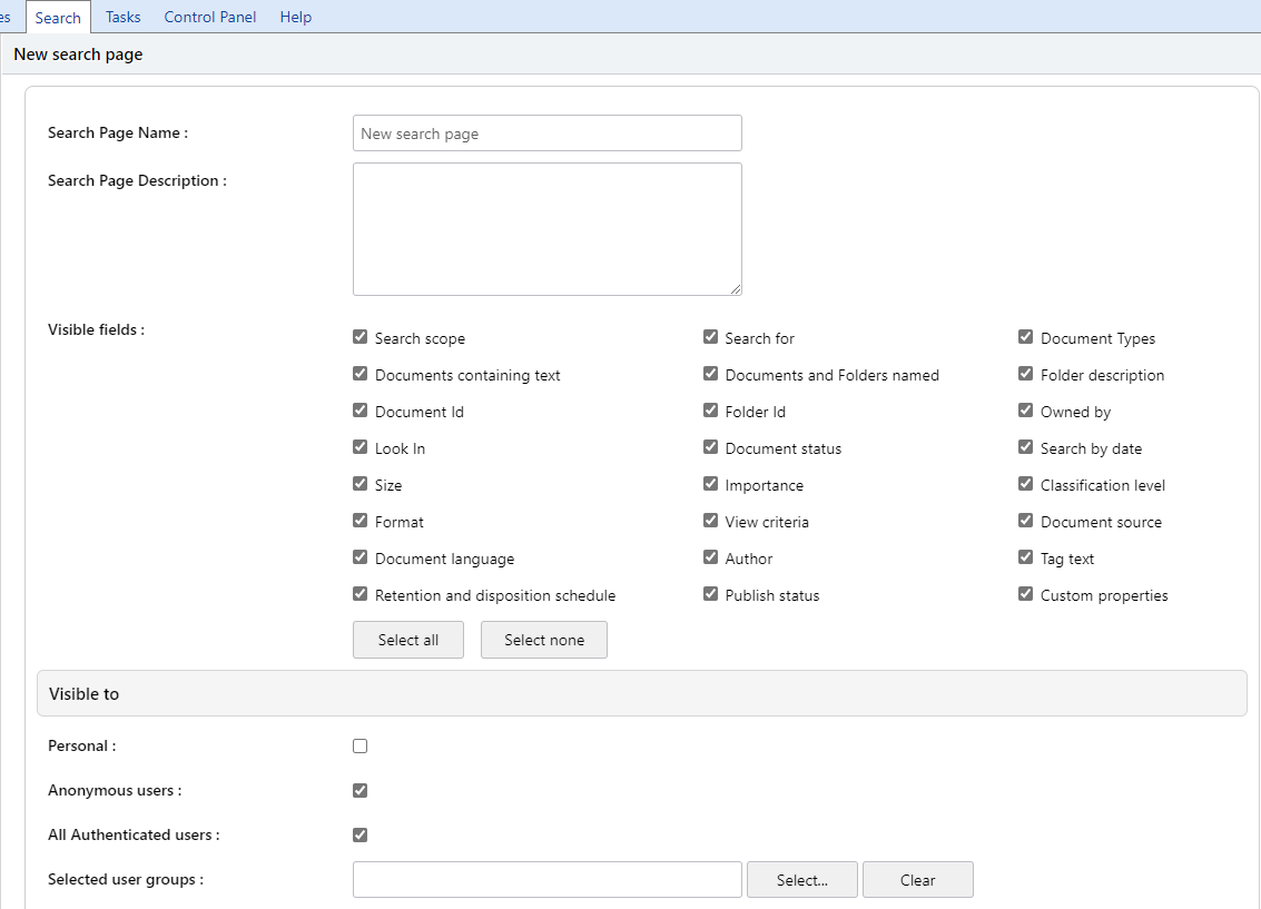 new-search-page