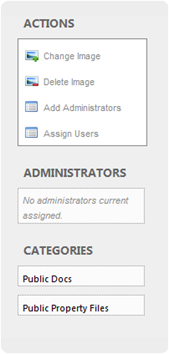 organisation actions
