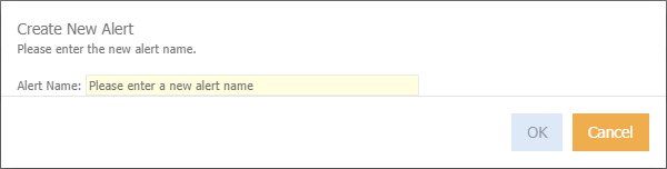 create alert