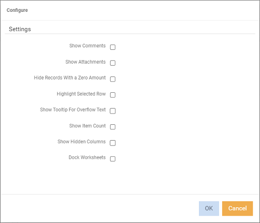 configure