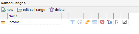 named range panel